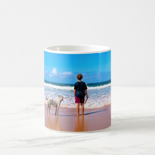 Personalised Custom Your Pet Photo Coffee Mug (Center)