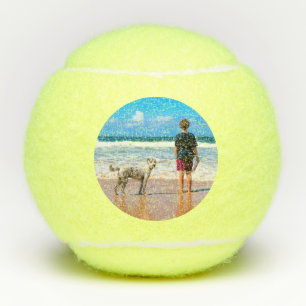 Personalised Custom Your Pet Photo Tennis Balls