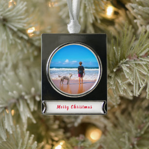 Personalised Custom Your Photo Christmas Ornament