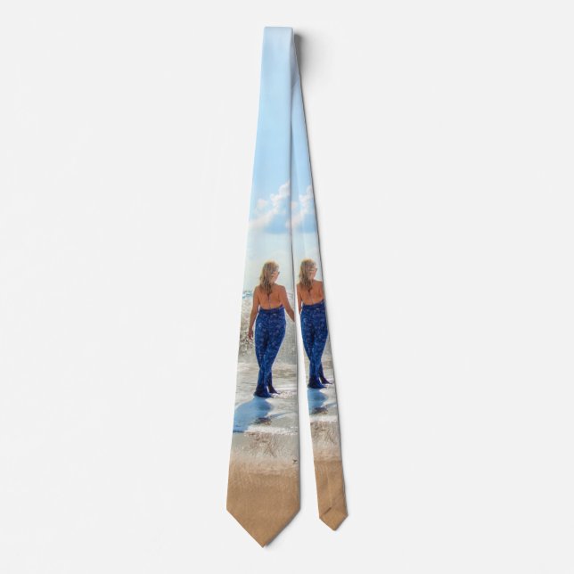 Personalised Custom Your Photo Neck Tie (Front)