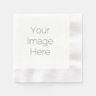 Personalised Custom Your Photo paper Napkins
