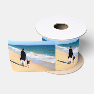 Personalised Custom Your Photo Ribbon Satin Ribbon