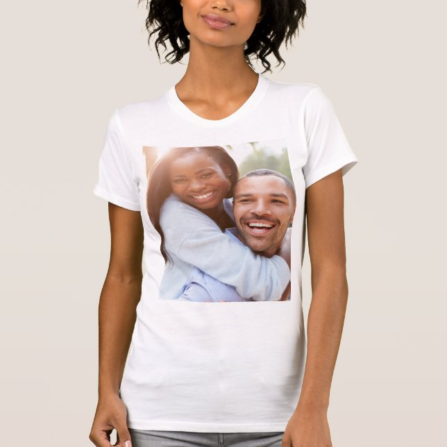 Personalised Custom Your Photo T-Shirt (Front)