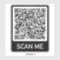 Personalised Custom Your QR Code Sticker Example