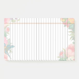 Personalised Customisable Lined Notebook Paper Pos Post-it Notes