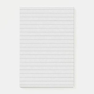 Personalised Customisable Lined Notebook Paper Pos Post-it Notes