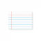 Personalised Customisable Lined Notebook Paper