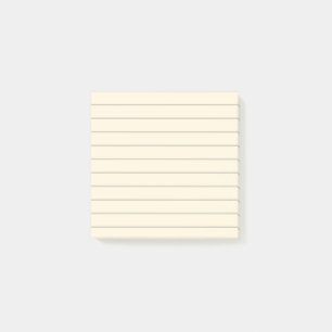 Personalised Customisable Lined Notebook Paper Post-it Notes