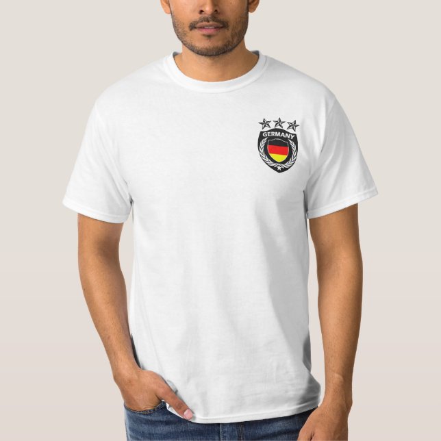 Personalised & Customised Germany Sport Jersey T-S T-Shirt (Front)