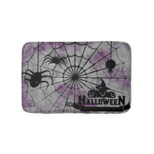 Personalised customised Happy Halloween Bath Mat