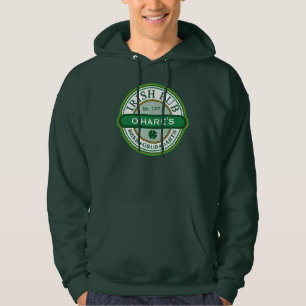 Personalised Customised IRISH PUB Hoodie