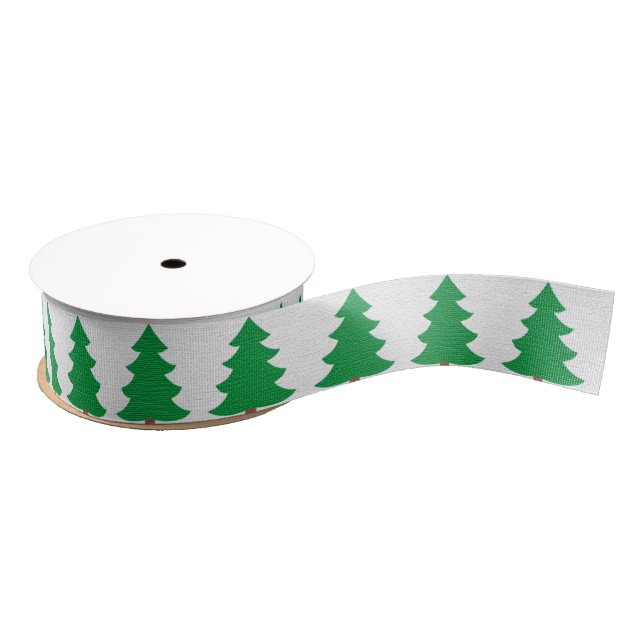 Personalised Customised Merry Christmas Grosgrain Ribbon (Spool)