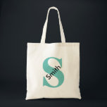Personalised Customised name monogram Tote Bag<br><div class="desc">This personalised name monogram cute vintage tote bag is best gift idea for bride and bridesmaids at weddings.</div>