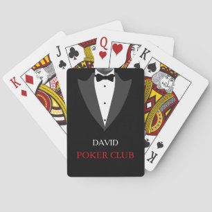 Personalised Customised Poker Club Playing Cards