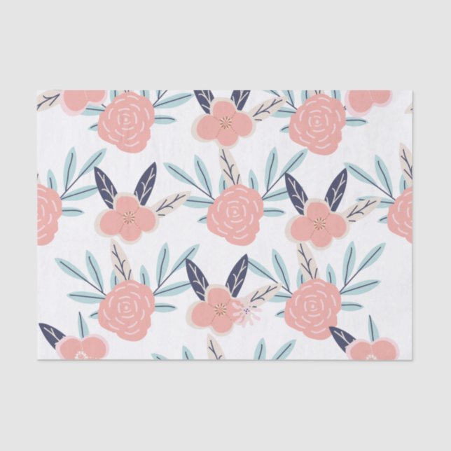 Personalised Customised Your Own Photo Tissue Pape Tissue Paper (Front)