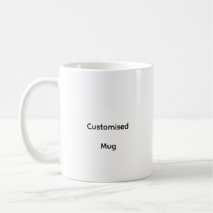 Personalised CustomizedTwo-Tone Mug, 15 oz Coffee Mug