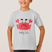 Personalised Cute and Simple Crabby Crab