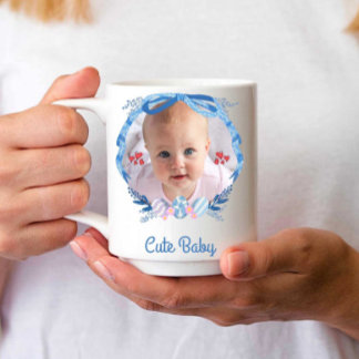 Personalised Cute Baby | Modern | Coffee Mug