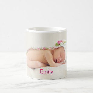 Personalised Cute Baby Photo Coffee Mug