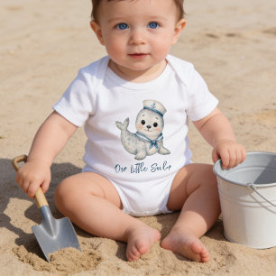 Personalised Cute Baby Seal Bodysuit