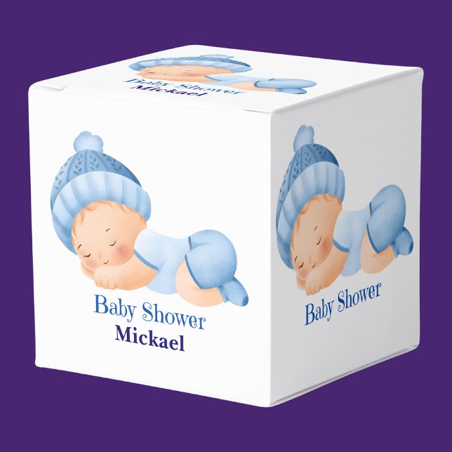 Personalised Cute Baby Shower, Baby Boy, Baby Girl Favour Box (Creator Uploaded)