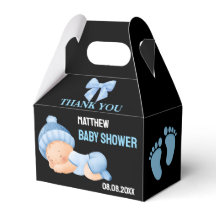 Personalised Cute Baby Shower  Favour Boxes