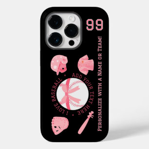 Personalised Cute Baseball iPhone Cases for Ladies