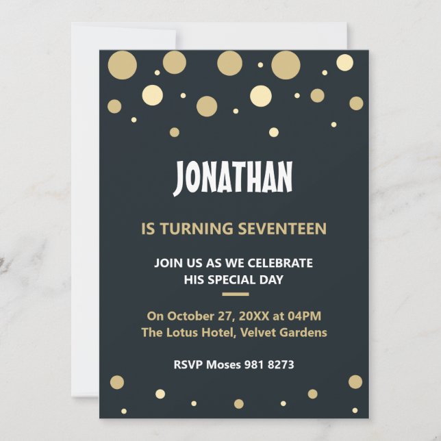 Personalised cute birthday (Front)