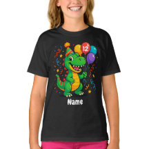 Personalised Cute Birthday Dino 