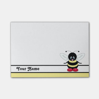 Personalised Cute BumbleBee Post-it® Notes