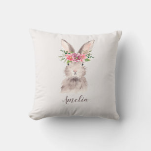 Personalised Cute Bunny Cushion