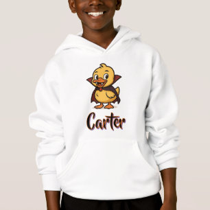 personalised Cute cartoon Halloween duck vampire