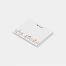 Personalised Cute Cats Notes for Cat Lover