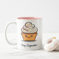 Personalised Cute Cupcake Mug
