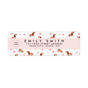  Personalised Cute Dachshund Dog