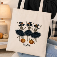 Personalised Cute Dancing Skeletons Halloween