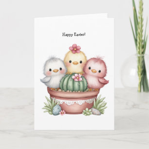 Personalised Cute Desert/Southwestern Easter  Card