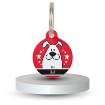 Personalised Cute Dog Doodle Design with QR code