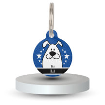 Personalised Cute Dog Doodle Design with QR code