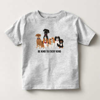 Personalised Cute Dog Toddler T-Shirt