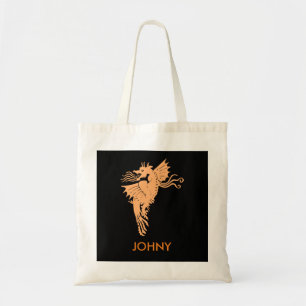 Personalised Cute Dragon Tote Bag