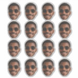 Personalised Cute Face<br><div class="desc">Personalised Cute Face Stickers, Replace the face of this man with your favourite photo (make sure to crop as much to the face as possible and use an app to remove the background) and personalise this funny face gift with your kid, husband, or boyfriend on it! Also a fun and...</div>