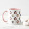 Personalised Cute Family Face 3 Photos Mug