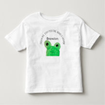 Personalised Cute frog inspirational quote
