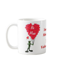 Personalised cute frog Valentines day