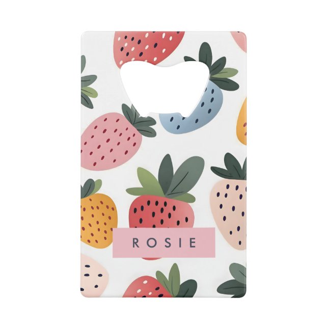 Personalised Cute Fruit Strawberry Pattern (Front)