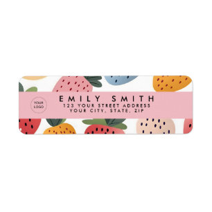 Personalised Cute Fruit Strawberry Pattern