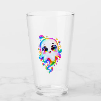 Personalised Cute Ghost Halloween Photo Shirt Glass