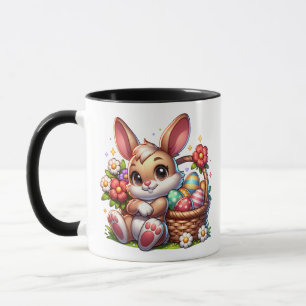 Personalised Cute Happy Easter  Mug