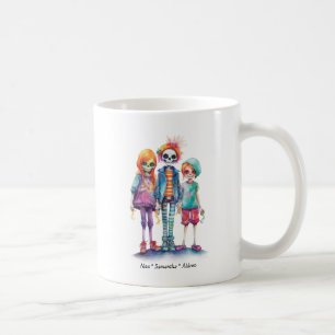 Personalised Cute Kid Zombie Halloween (11) Coffee Mug